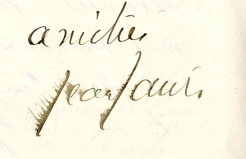 Document signé Jean Jaurès, 2 août 1907 (AD71, J 869)