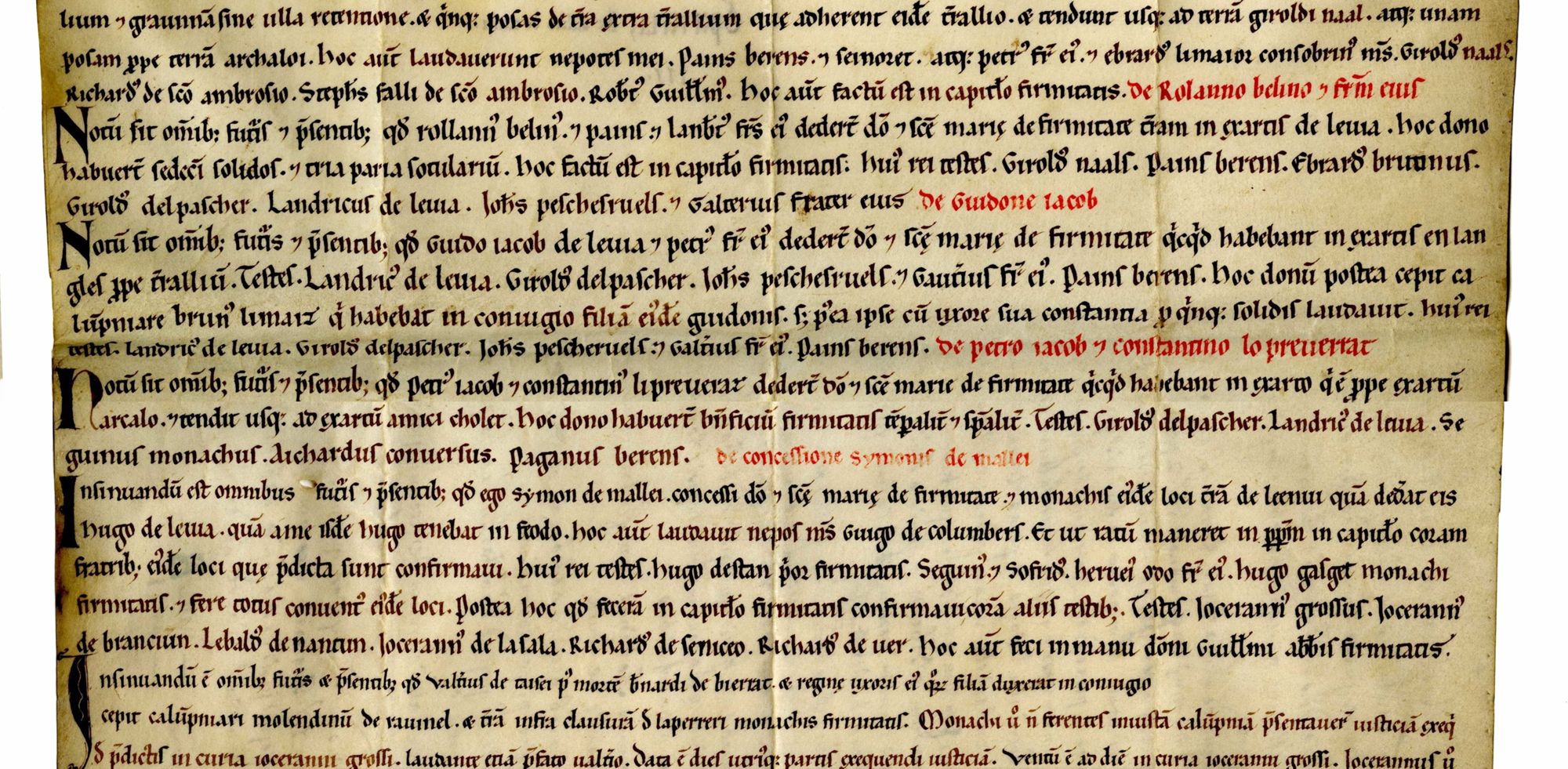 H25 pièce 8, Gautier de Taizey est contraint de restituer le moulin de Raveneau aux moines de la Ferté (1162) 
