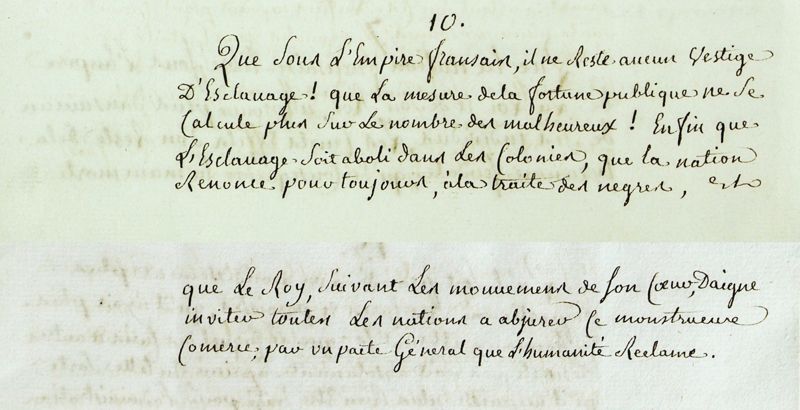 Article 10 du cahier de doléances de Toulon-sur-Arroux, 1789 - 2 L 377 (AD 71)
