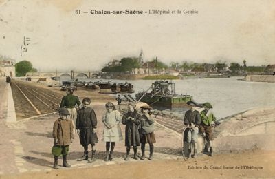 Entre Saône et Rhône (Chalon-sur-Saône, l'hôpital et la Genise, 20 Fi 613)