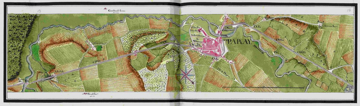 Extraits de l'Atlas général des routes (C SUP PC 1, 2 volumes reliés)