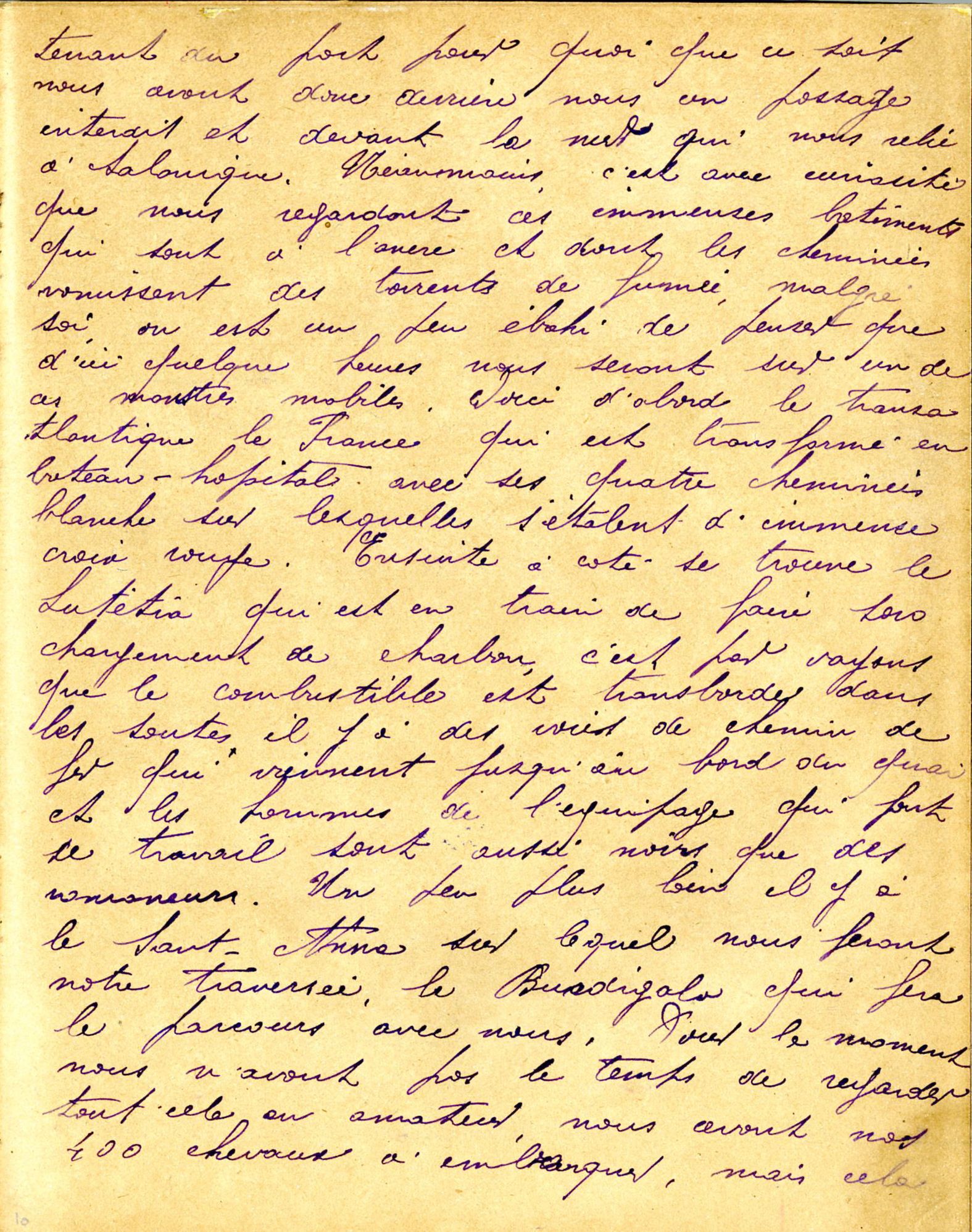 Cahier de campagne de Jean-Pierre Cureau, page 19