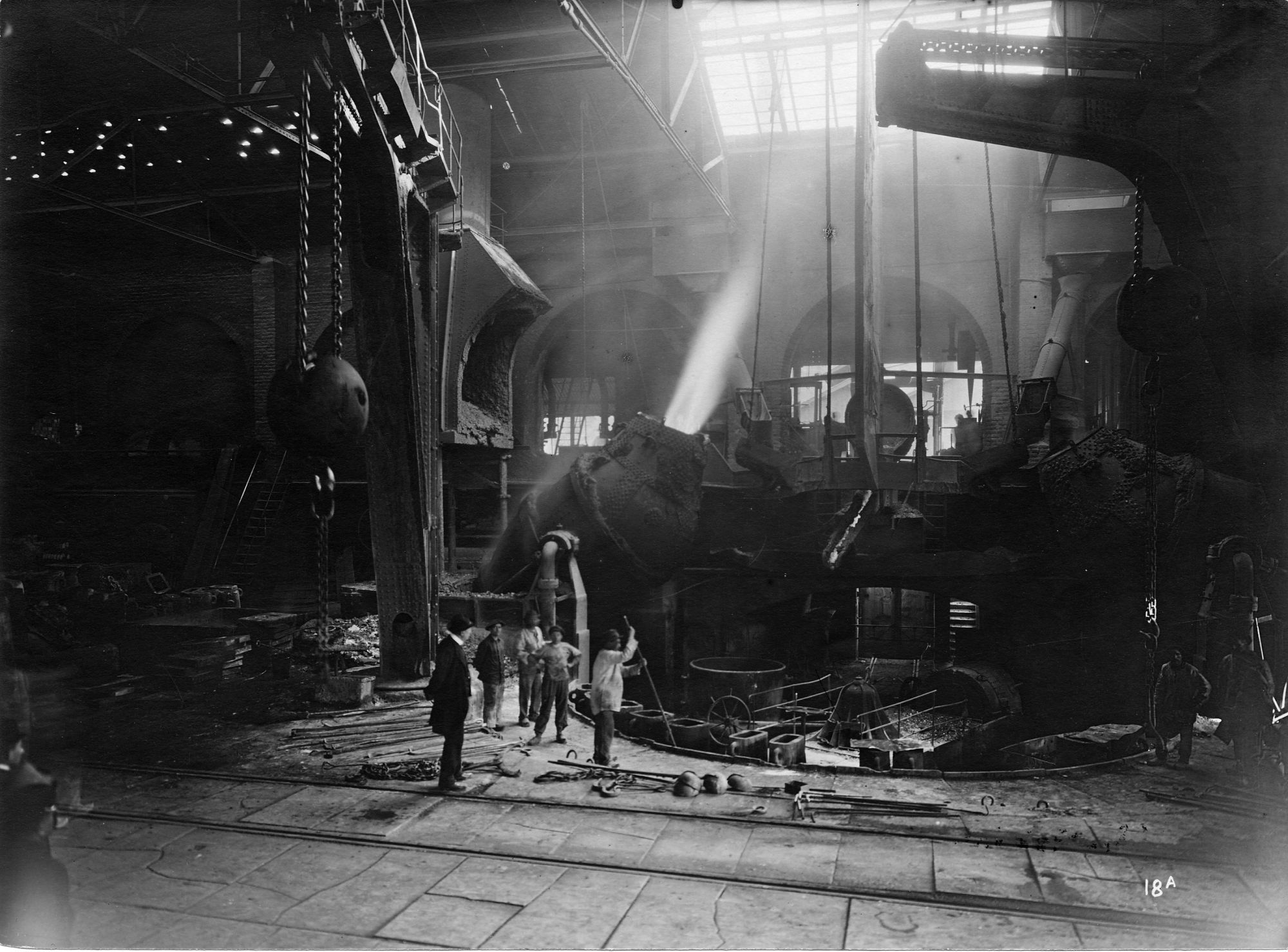 Aciérie Bessemer. 1914. Collection AFB