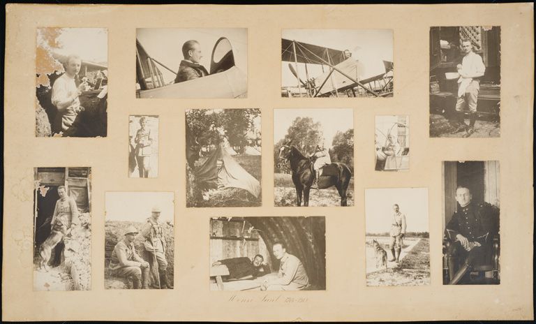 Henri-Paul Schneider au front. CUCM, dépôt C. Schneider à l'Ecomusée Creusot-Montceau. 4230-3