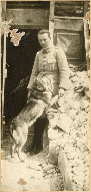 Henri-Paul Schneider au front. CUCM, dépôt C. Schneider à l'Ecomusée Creusot-Montceau.