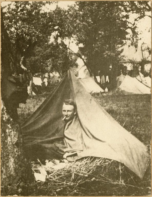Henri-Paul Schneider au front . CUCM, dépôt C. Schneider à l'Ecomusée Creusot-Montceau.