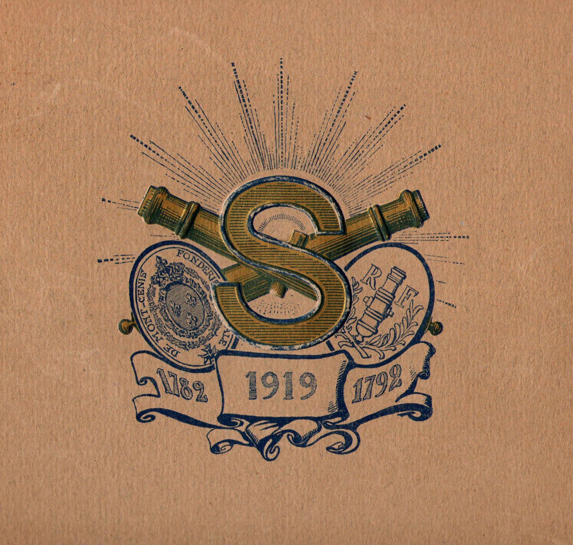 Logo de l'entreprise Schneider. CUCM, document Ecomusée, cliché D. Busseuil.