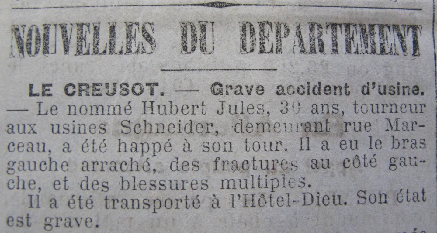 Le Progrès de Saône-et-Loire, 24 juillet 1916. ADSL PR 97/79