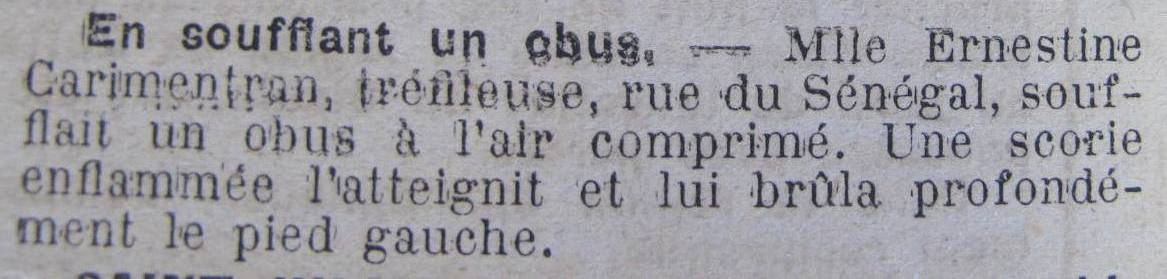 Le Progrès de Saône-et-Loire, 1er mars 1917. ADSL PR 97/80