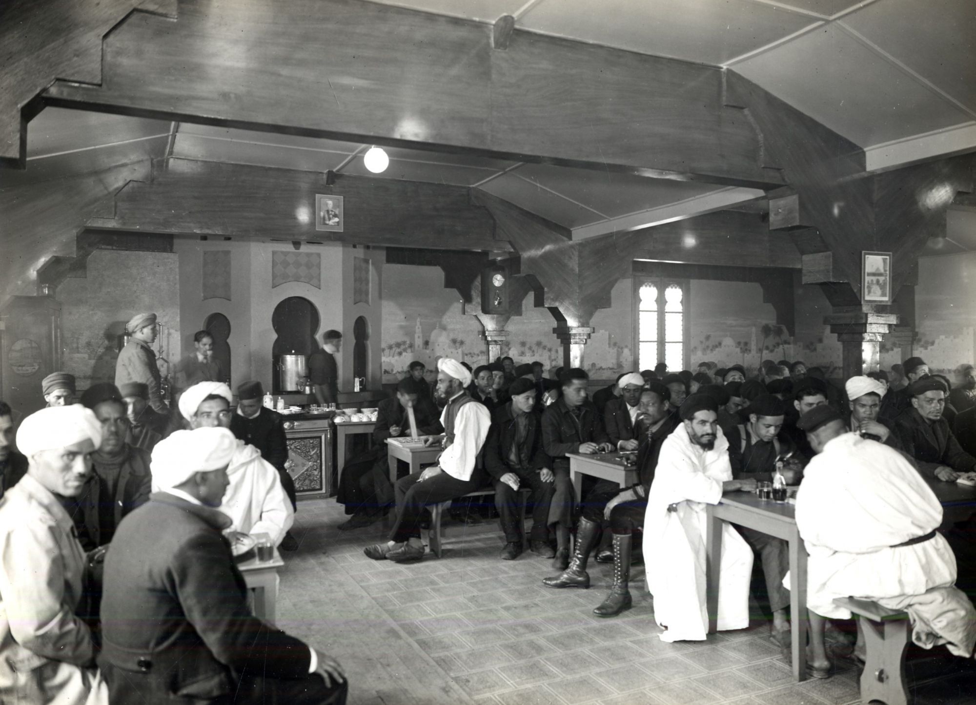 Le café maure. Collection AFB