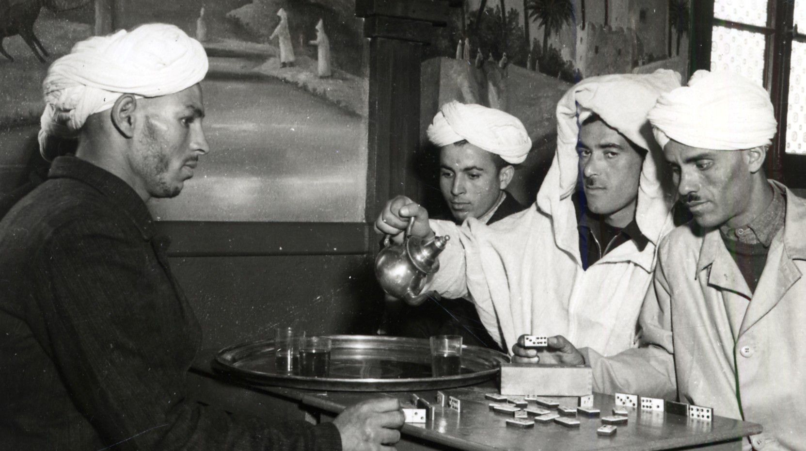 Le café maure. Collection AFB