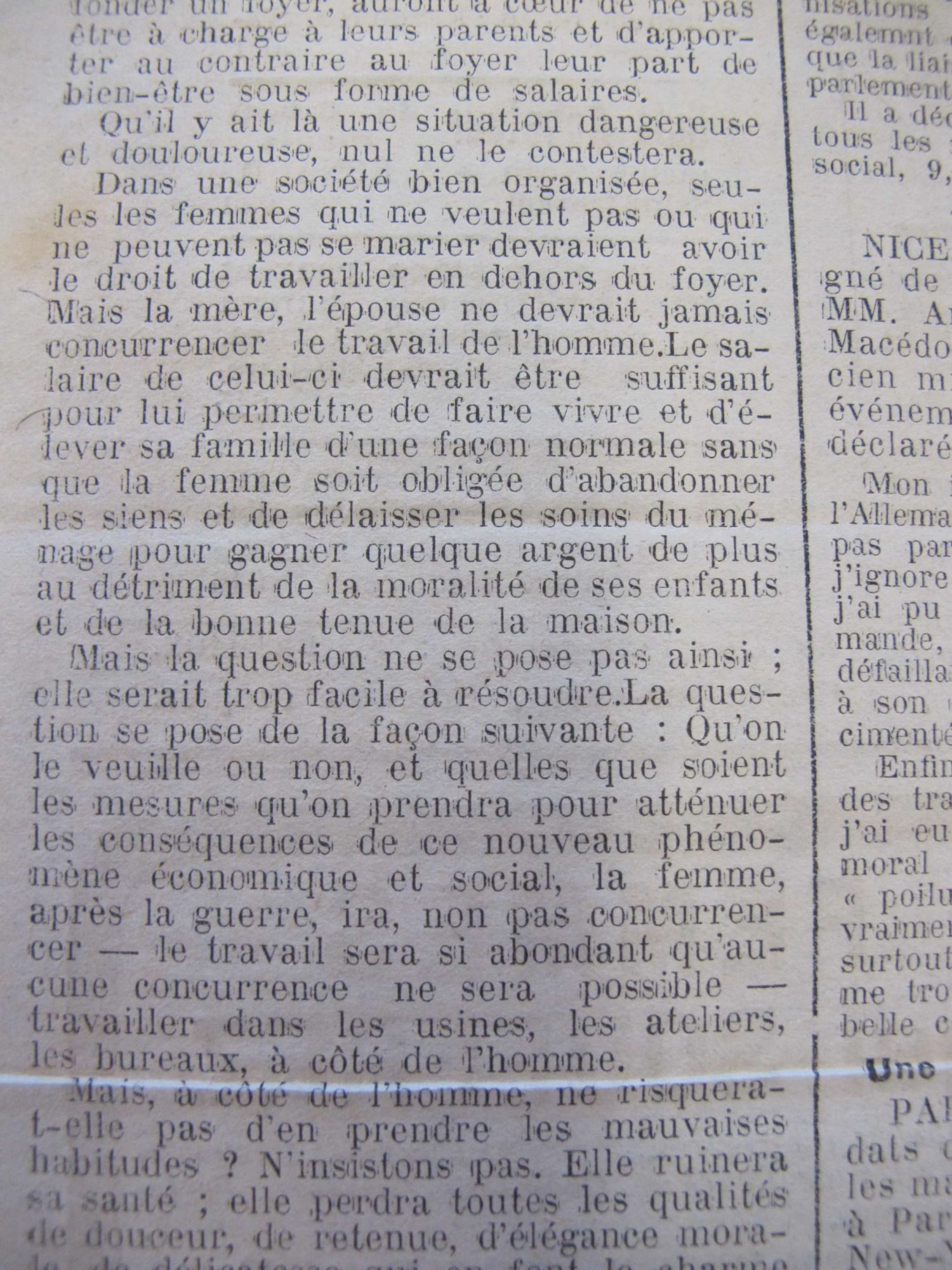 Le Progrès de Saône-et-Loire, 7 novembre 1917. ADSL PR 97/81