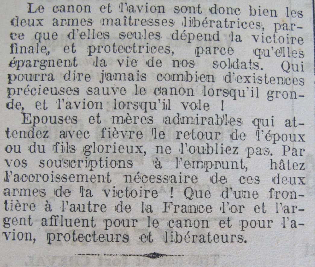 Le Progrès de Saône-et-Loire, 25 octobre 1916. ADSL PR 97/79