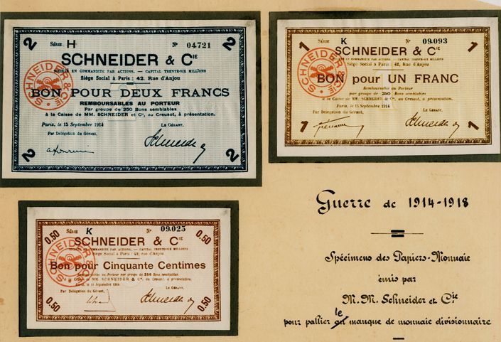 Monnaies locales. Collection AFB