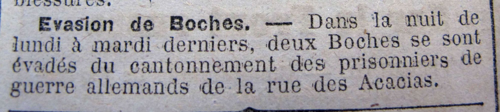 Le Progrès de Saône-et-Loire, 27 avril 1917. ADSL PR97/80